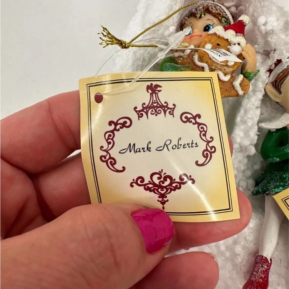 Mark Roberts Ornaments Collectibles Christmas Elves Set - Picture 6 of 6